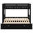 Pull-Out Bunk Bed With Trundle-1340463595