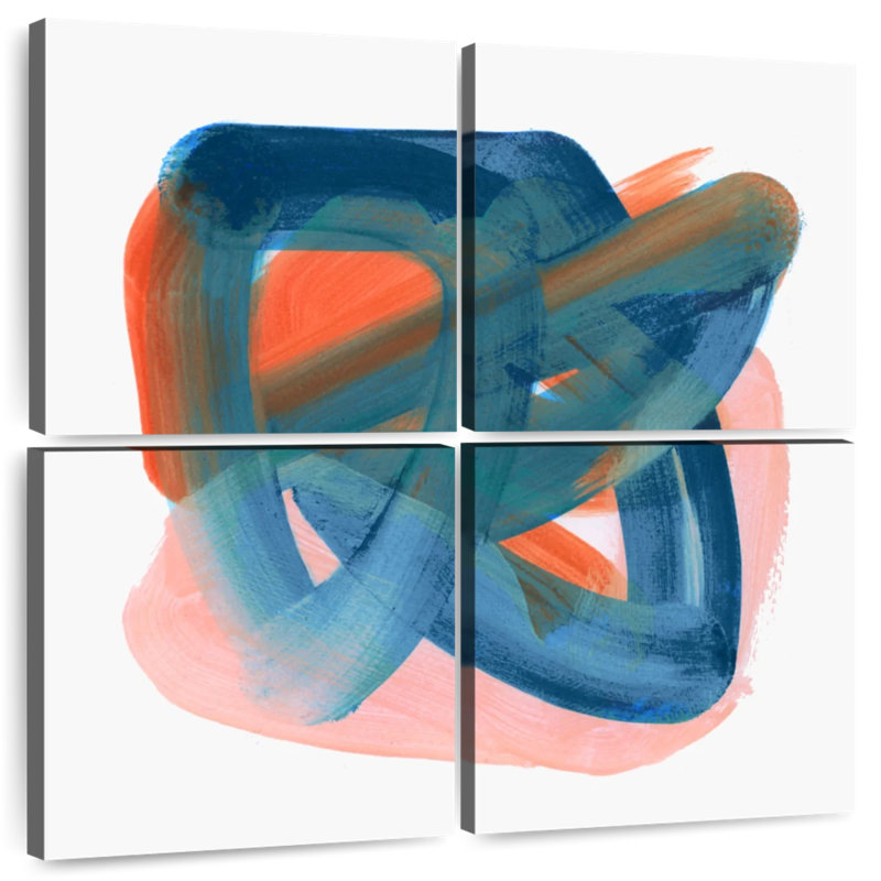 Tangled IV, 45" H x 45" W