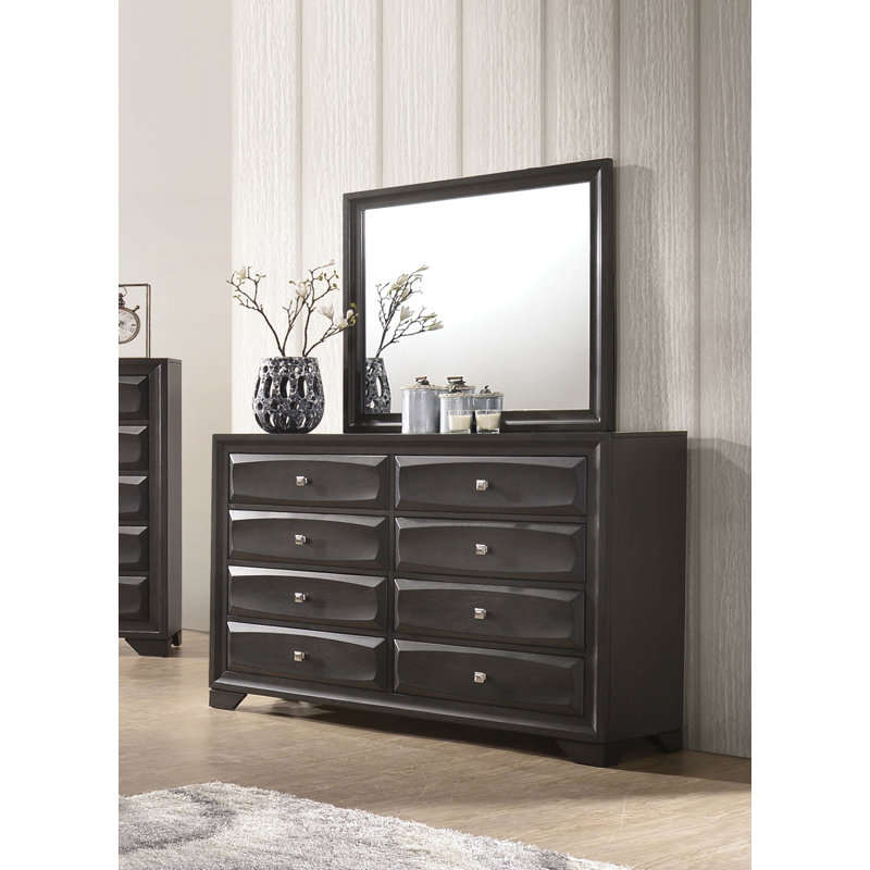 Miroir, gris antique