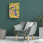  Art mural sur toile perroquets, "Yvette St. Amant"-101098943