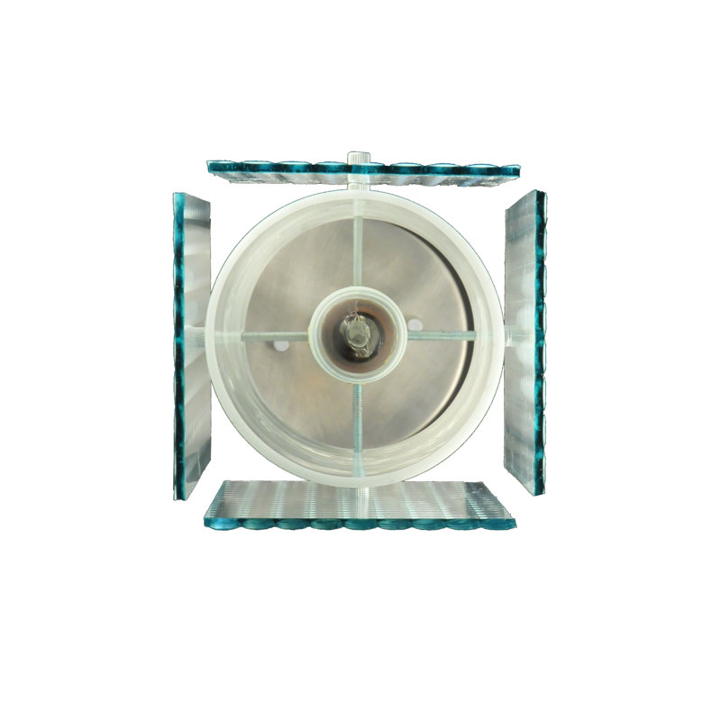 Luminaire rectangulaire simple 1 lumières