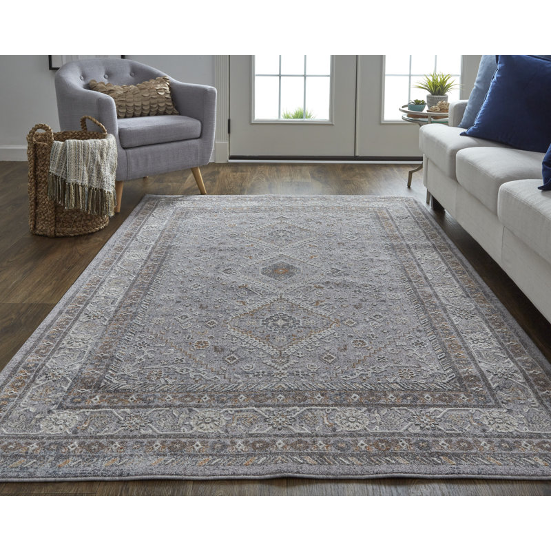 Cainsville Oriental Indoor Rug, Rectangle 9' x 12'