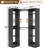 39" × 39" Large Corner Closet System With 12 Shelves & 2 Hanging Rods-91813205