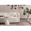 Canapé de luxe moderne et luxueux pour le salon, canapé-lit rembourré beige clair pour bureau à domicile, 2 places