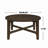 Round Solid Wood Coffee Table