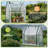 36 X 18 X 33 In. White PE Greenhouse With PE Bottom Mat-124532632