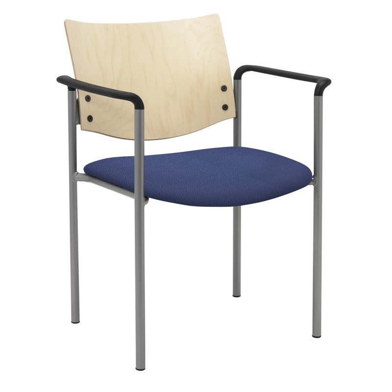 Chaise empilable Evolve Series, Naturel, Sauge
