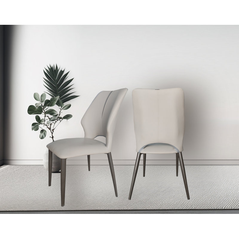 Ensemble de 2 fauteuils de salle à manger Modern Luxury