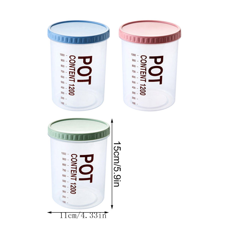 Boîtes de rangement transparentes pour aliments transparents