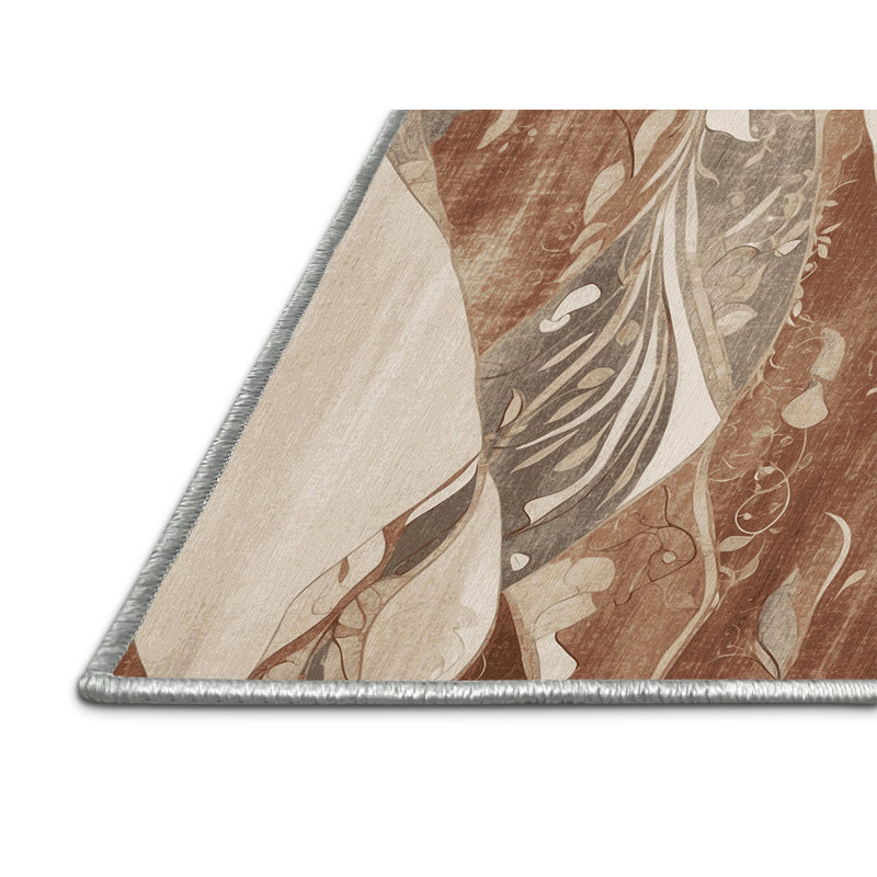 Shimmering Crest Rug, Rectangle 6' x 9'