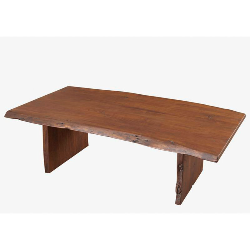 Pure Acacia Solid Wood Frame Coffee Table, Brown, H45 x L70 x W150cm