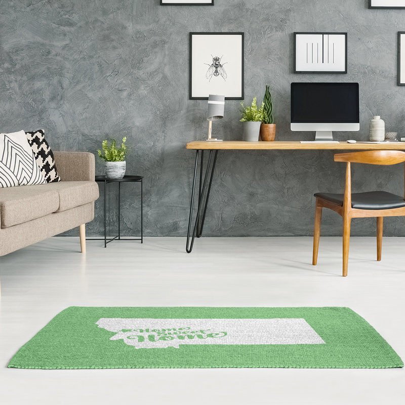 Tapis pour la maison verte Missoula, Rectangle 5 pi x 7 pi