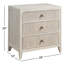 Carmen Three Drawer Nightstand-1531404285