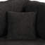108.6" U-Shaped Sectional With Bed And Storage, 2 Ports, Power Sockets, Black Chenille Fabric Pull Out & Upholstery