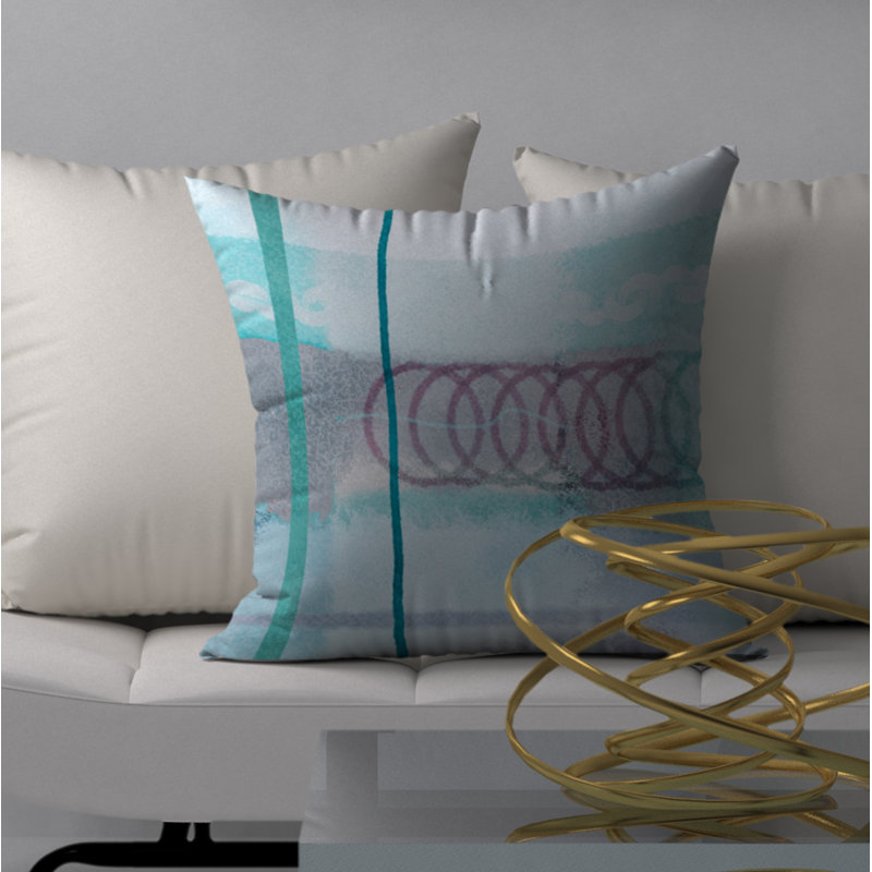  Housse de coussin carré et insert, 18" x 18"