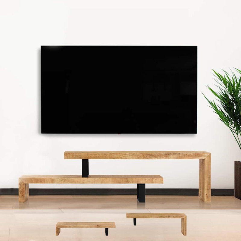 Hugh Unfinished TV Stand