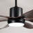 6 PCS ABS Blades  56 Ceiling Fan With Light Kit 3 Color LED Light Source, DC 6 Speed ,Remote Control Ceiling Fan-1996679126-1996679127