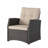Outdoor Patio Single Sofa, Marta