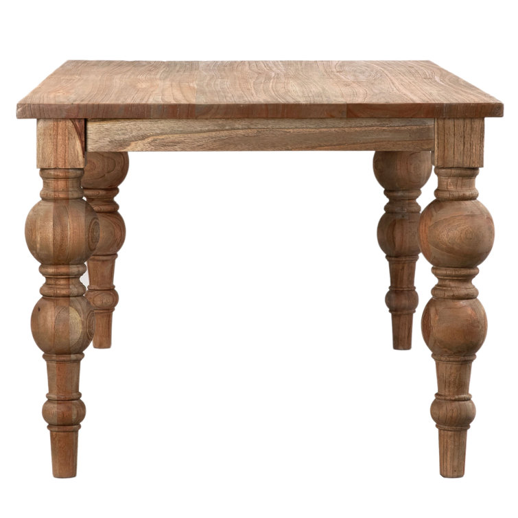 Small Rectangular Allegro Dining Table - Burnt Oak