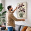 Iris Cluster Botanical - Wrapped Canvas-1093864053-1093864051