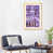 Toile avec cadre en bois beige n'est pas disponible