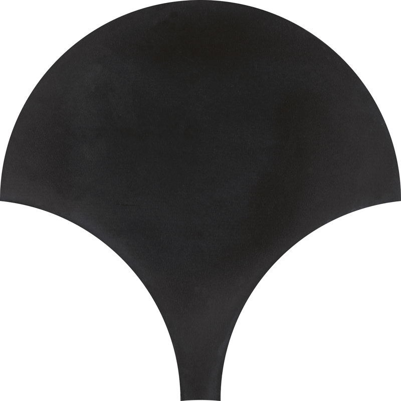 Carreau de ciment uni pour plancher et mur 8 po x 8 po, Noir