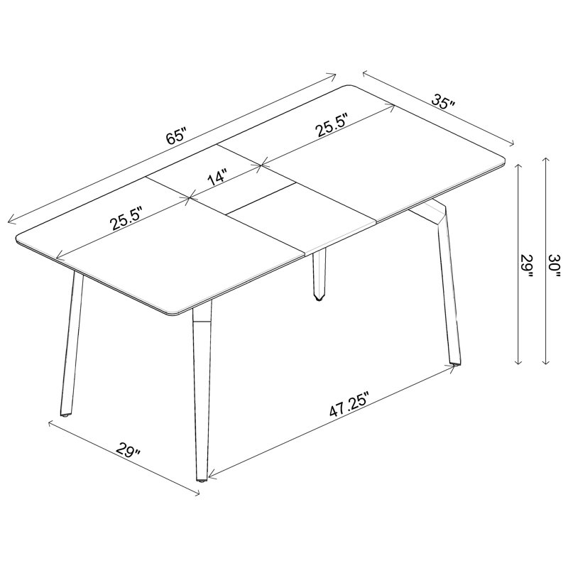 Aobh Extendable Dining Table