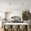 4-light Dimmable Led Modern Liner Chandelier-334896895