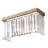 Social Club Bathroom Vanity Light - Havana Gold - 14.5"W