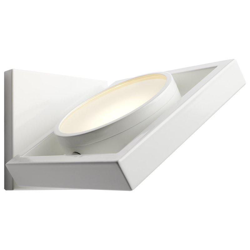Garridan Dimmable LED Bath Sconce, White