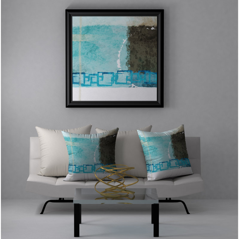 Housse de coussin carrée/insert, 18" x 18"