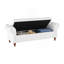 Banc de rangement rembourré, banc de chambre à coucher, banc de rangement en bout de lit-326461694