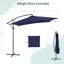 Parasol en porte-à-faux 8,2 x 8,2 pi-66452574