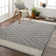 Tapis intérieur / extérieur Issel Southwestern Denim