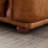 Solid + Manufactured Wood Leather Upholstered Sofa with Pocket Springs-986262270