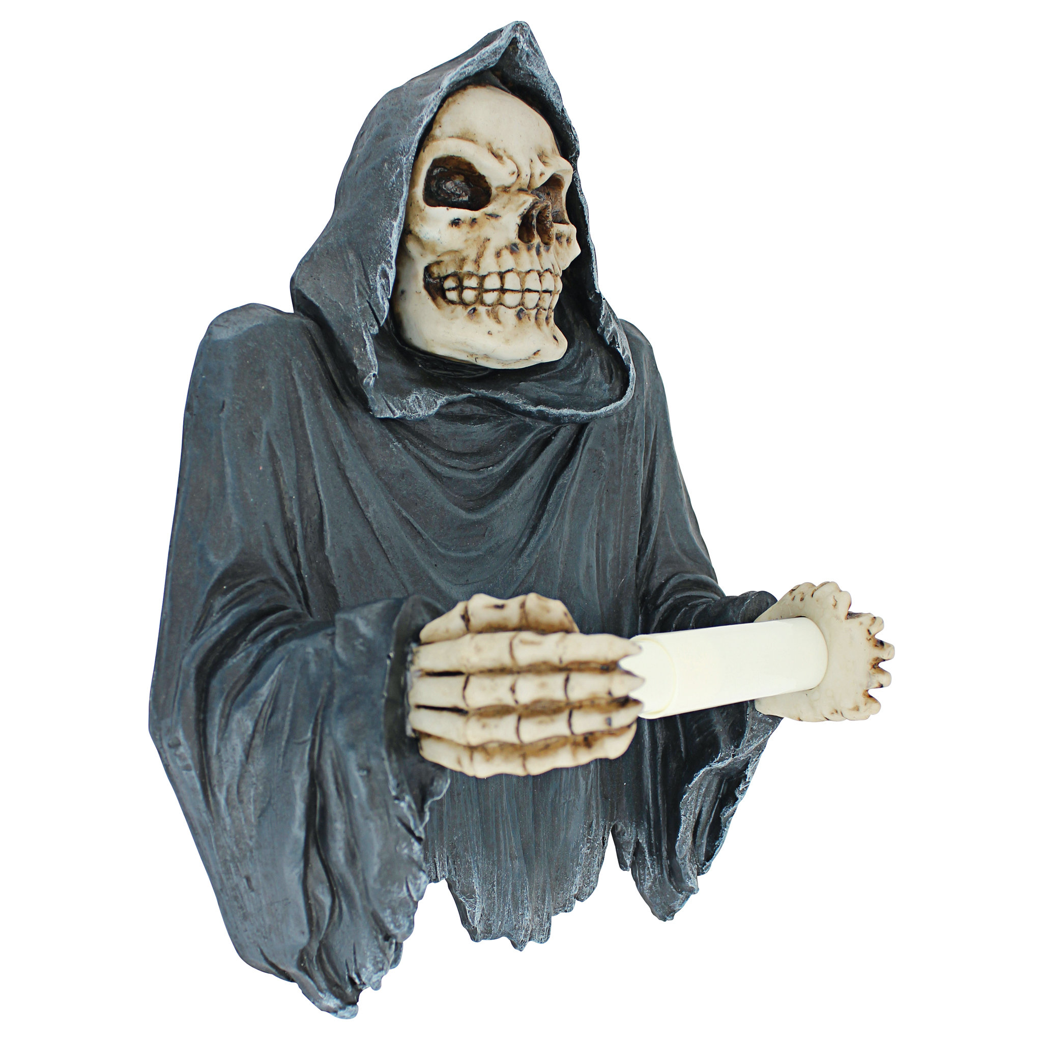 Skeleton Toilet Paper Holder - Design Toscano