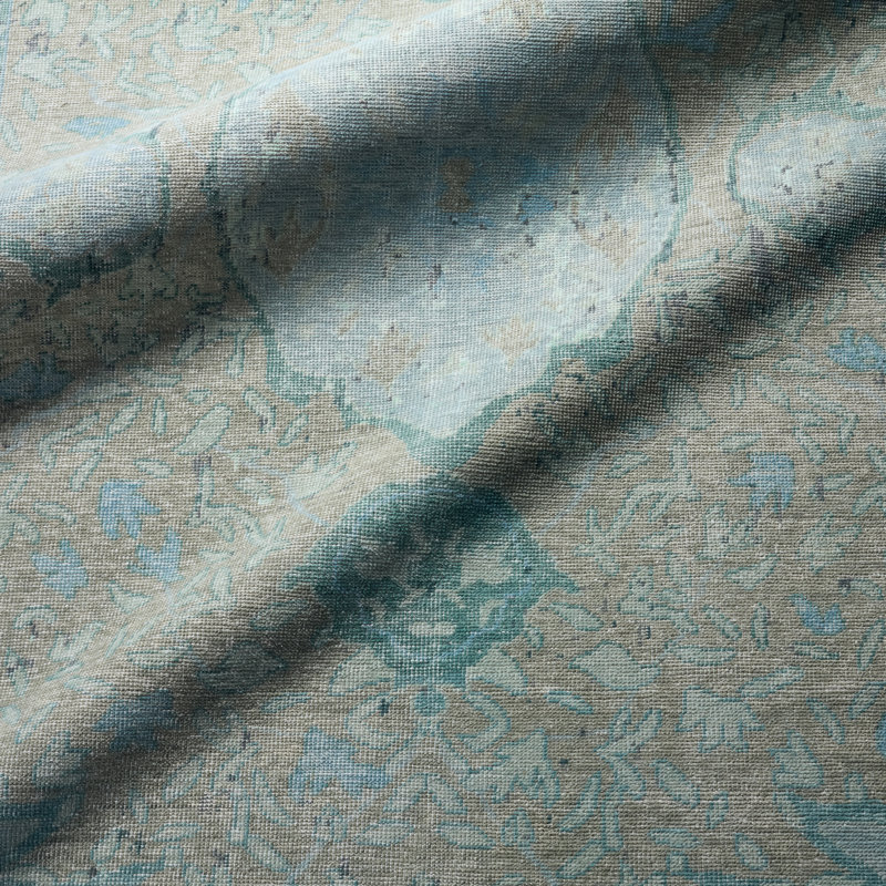 Handmade Wool Oriental Area Rug, Runner 3' x 10'