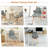 Bridwell Set of 4 Upholstered Dining Chairs with Wood Legs and Ergonomic Backrest