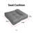 Bergholt Patio Seat Cushion, 19in. W-1039168259