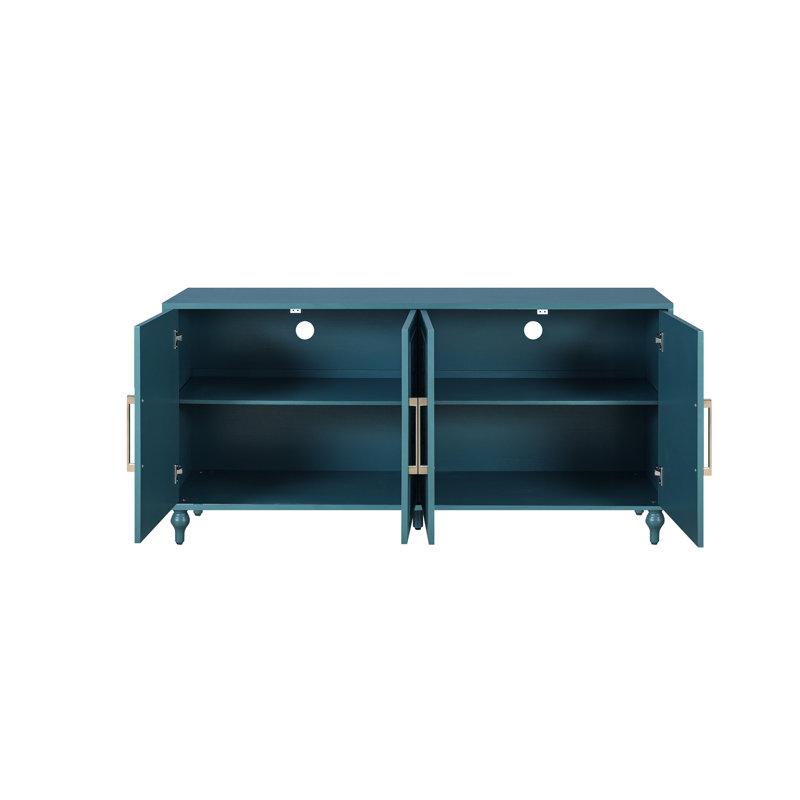 Grande armoire de rangement 63 po avec poignée en métal