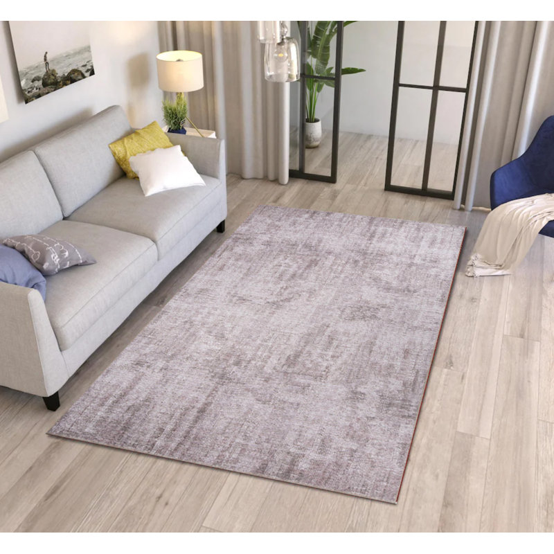 Tapis rayé en vison, Tapis de couloir 2 pi 6 po x 5 pi