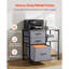 15.37 " Wide 3 Filing Cabinet