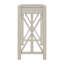 Console en placage d'acacia avec 4 tiroirs spacieux, table d'entrée de style moderne avec espace de rangement ouvert, canapé de style campagnard-342699018