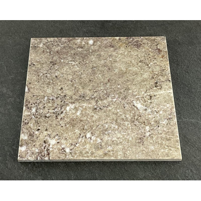 12" x 12" Ice Flower Polished marble wall and floor tile