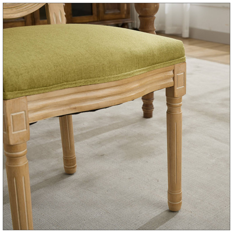 Chaises de salle à manger pour la cuisine, Vert olive