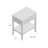 Mid-Century Modern Solid Wood Antonios Nightstand