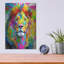 Ivy Bronx «The Transported Lion» par Dean Russo, art mural en métal-1764497060