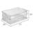 Large Stackable Shower Caddy Basket with Handle for Bathroom or Dorm - Shower Organizer for Body Wash and Shampoo