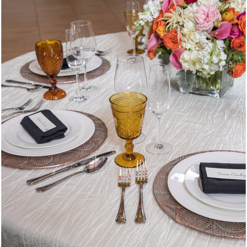 Debutante Fortessa Glass Goblet, 10 oz., Amber