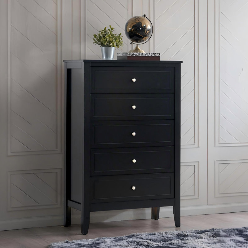 Commode Daniel, noir, Noir